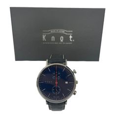 knot CD-40 SVNV ネイビー 40㎜ デイトウォッチ - メルカリ
