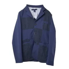 COMME des GARCONS SHIRT W19111 ポリウール パッチワーク 3B ジャケットのサムネイル