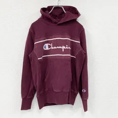 Champion チャンピオン リバースウィーブ スウェットパーカー/フーディー 単色タグ 復刻 カシスレッド Sサイズ 古着【値引き交渉OK!】のサムネイル