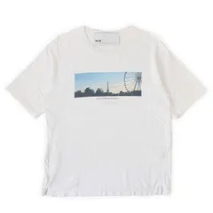 WE26709 TICCA ティッカ 別注Eiffel 半袖 フォトプリント Tシャツ ホワイト 白 FREEのサムネイル
