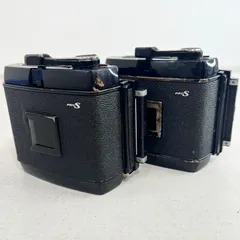 【動作未確認】Mamiya RB67 PROS フィルムバック マガジン 2個セット マミヤ カメラ用品 フィルムカメラのサムネイル