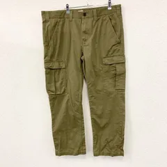 Timberland　ティンバーランド　ミリタリーパンツ　カーゴパンツ　ジップフライ　カーキ　40サイズ　古着【値引き交渉OK！】のサムネイル