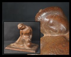 小作青史作 動物と寝る男 多摩美大名誉教授 テラコッタ - メルカリ