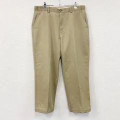 L.L.Bean　エルエルビーン　チノパンツ　ジップフライ　無地　ベージュ　35サイズ　古着【値引き交渉OK！】のサムネイル