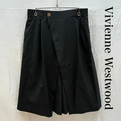 ヴィヴィアンウエストウッドマン ラップ レイヤード トラウザース VW-W1-87412 ウール ハーフパンツ メンズ 48 ISItems【USED】【古着】【中古】50163659のサムネイル