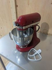 KitchenAidスタンドミキサーKSM5ER 4.8Lレッドキッチンエイド KitchenAidスタンドミキサーKSM5ER 4.8Lレッドキッチンエイド - メルカリ