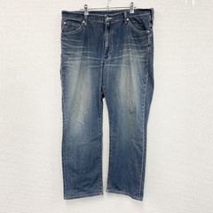 Levi's 569 buggy バギーワイドデニム ヒゲ 濃紺 濃淡 W38 - メルカリ