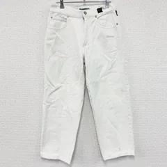 VERSACE　ヴェルサーチ　デニムパンツ/ジーンズ　ジップフライ　白　ホワイト　W30サイズ　古着【値引き交渉OK！】のサムネイル