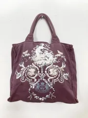 JUICY COUTURE ジューシークチュール キャンバス バッグ ブランドロゴ 天使 ラメ プリント 赤■■レディースのサムネイル