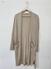ENFOLD エンフォルド  リネン100%  麻100%   ロング カーディガン size38　M/ベージュ■■レディースのサムネイル