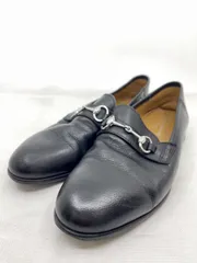alfredoBANNISTER  アルフレッドバニスター ビット    ローファー シューズ size39 24.5-25.0cm/黒■■レディースのサムネイル