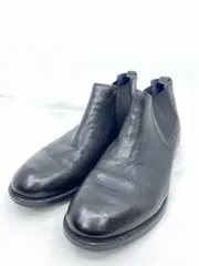 STEFANO ROSSI ステファノロッシ サイドゴア ショート ブーツ size24.5/黒◇■レディースのサムネイル
