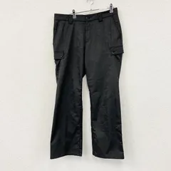 Callaway　キャロウェイ　カーゴパンツ　ジップフライ　カモフラージュ　迷彩柄　黒　ブラック　LLサイズ　古着【値引き交渉OK！】のサムネイル