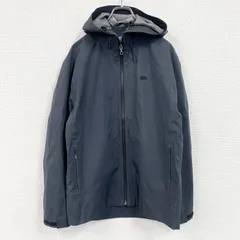 LACOSTE　ラコステ　マウンテンパーカー　ワッペン　ワンポイント　黒　ブラック　Sサイズ　古着【値引き交渉OK！】のサムネイル