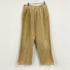 CHAPS　チャップス　RALPH LAUREN　ラルフローレン　コーデュロイパンツ　ジップフライ　茶色　ブラウン　古着【値引き交渉OK！】のサムネイル