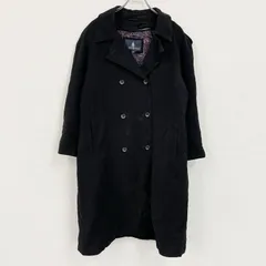 LONDON FOG　ロンドンフォグ　トレンチコート　黒　ブラック　Lサイズ　古着【値引き交渉OK！】のサムネイル