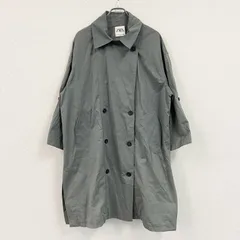 ZARA　ザラ　トレンチコート　灰色　グレー　Sサイズ　古着【値引き交渉OK！】のサムネイル