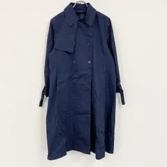 LONDON FOG　ロンドンフォグ　トレンチコート　紺　ネイビー　14サイズ　古着【値引き交渉OK！】のサムネイル