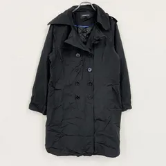 LONDON FOG　ロンドンフォグ　トレンチコート　黒　ブラック　XLサイズ　古着【値引き交渉OK！】のサムネイル