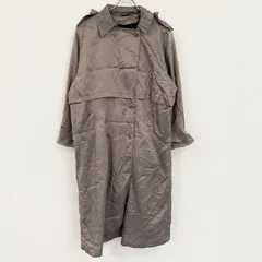 LONDON FOG　ロンドンフォグ　トレンチコート　茶色　ブラウン　14サイズ　古着【値引き交渉OK！】のサムネイル