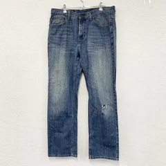 TOMMY JEANS　トミージーンズ　デニムパンツ/ジーンズ　ジップフライ　縦落ち　フェード　インディゴ　W34サイズ　古着【値引き交渉OK！】のサムネイル