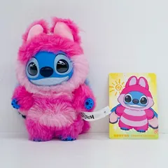 【飾磨店】 中古 Cheshire Cat Stitch 「POPMART Stitch Adventure シリーズ ぬいぐるみペンダント」のサムネイル