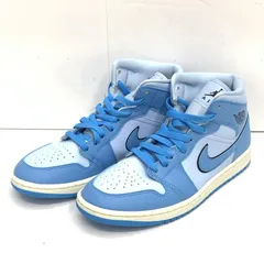 【中古】NIKE AIR JORDAN1 Mid SE University Blue　27cm　DV1302-400　ナイキ　エアージョーダン[92]のサムネイル