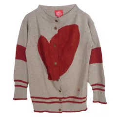 Vivienne Westwood ヴィヴィアンウエストウッド 16-12-112022 RED LABEL レッドレーベル ラブ ニット カーディガン ベージュ系 M【中古】のサムネイル