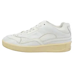 JIL SANDER ジルサンダー レザー ローカット スニーカー ホワイト系 ベージュ系 43【中古】のサムネイル
