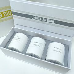 新品】CHRISTIAN DIOR クリスチャンディオールキャンドル3個セット