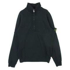 希少 ストーンアイランド 96AW グリーンエッジ ハーフジップスウェット