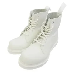 MAISON MARGIELA Dr.Martens SH3WU0013 MM6 エムエムシックス  x DR MARTENS ドクターマーチン NO STEEL TOE ノースチールトゥー ブーツ ホワイト系 39【新古品】【未使用】【中古】のサムネイル