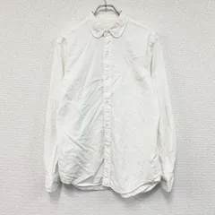 DRESSTERIOR ドレステリア 長袖ボタンダウンシャツ 白 ホワイト Lサイズ 古着【値引き交渉OK!】のサムネイル