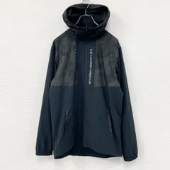 UNDER ARMOUR　アンダーアーマー　マウンテンパーカー/フーディー　迷彩柄　黒　ブラック　Mサイズ　古着【値引き交渉OK！】のサムネイル
