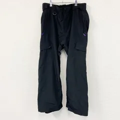 QUICKSILVER　クイックシルバー　スノーパンツ　黒　ブラック　XLサイズ　古着【値引き交渉OK！】のサムネイル