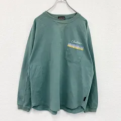 PENDLETON　ペンドルトン　niko and　ニコアンド　長袖Tシャツ/ロンT　前V　ラグランスリーブ　ネイティブ柄　緑　グリーン　Mサイズ　古着【値引き交渉OK！】のサムネイル