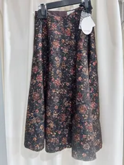 FUMIE TANAKA NEEDLE FLOWER SKIRT フミエタナカ ニードルフラワースカート 新品未使用のサムネイル