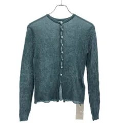 RIM.ARK リムアーク 26SS Sheer rib spring knit シアーリブスプリングニットカーディガン 460JSL70-0871 ブルー Fのサムネイル