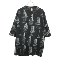 SHINYA KOZUKA  シンヤコズカ IN THE PAINTING SCENERY プリントオーバーサイズTシャツ 250ISKII3B ブラック Lのサムネイル