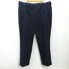 g■ランズエンド/LANDSEND スラックスパンツ/ウール混【102cm】紺/men's/49【中古】■のサムネイル