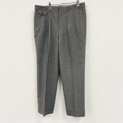 CHAPS　チャップス　RALPH LAUREN　テーパードパンツ　ジップフライ　灰色　グレー　古着【値引き交渉OK！】のサムネイル