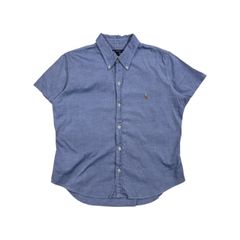 90s 00s Ralph Lauren BOB CAMP パッチワーク ボタンダウン 半袖