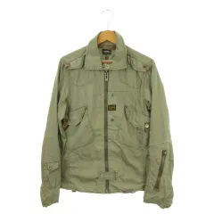 ジースターロウ G-Star RAW ミリタリージャケット 上着 M 緑 グリーン ジップアップ 長袖 複数ポケット /AH24 ■GY70のサムネイル