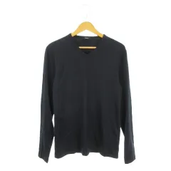 セオリー Theory カットソー Tシャツ XS 紺 ネイビー Vネック 長袖 ストレッチ /MN33 ■GY53のサムネイル