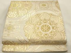 平和屋着物○男性 長襦袢 袷 杢目絞り 横段文 正絹 逸品 AABJ2978ph