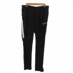 ナイキ NIKE トラックパンツ ジャージ 裾ジップ ゴムウエスト ロゴ XL 黒 ブラック /OBのサムネイル
