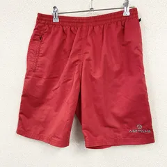 AIRWALK　エアウォーク　ハーフパンツ/ショートパンツ　ランニングパンツ　赤　レッド　Lサイズ　古着【値引き交渉OK！】のサムネイル
