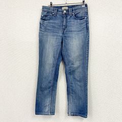 美品】ヤヌーク ジップパーカー デニム ダメージ加工 グレイ S 男女 