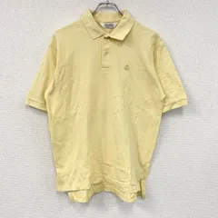 Brooks Brothers　ブルックスブラザーズ　半袖ポロシャツ　黄色　パステルイエロー　Mサイズ　古着【値引き交渉OK！】のサムネイル