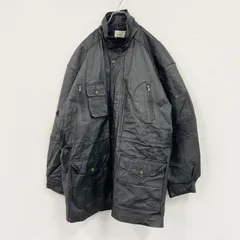 VINTAIGE CLUB　レザージャケット/レザーコート　黒　ブラック　XLサイズ　古着【値引き交渉OK！】のサムネイル